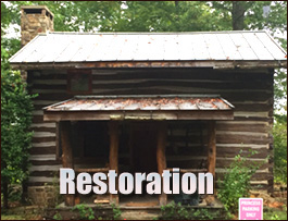 Historic Log Cabin Restoration  Scott County, Kentucky